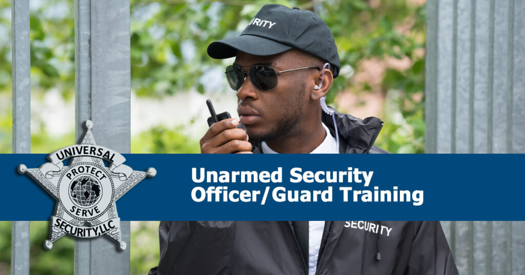 Unarmed-Security-Course